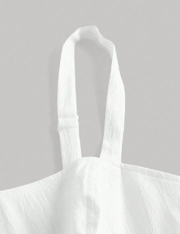 Rochie medie SHEIN, alb