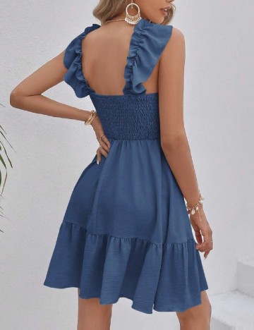 Rochie scurta SHEIN, albastru