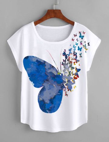 Tricou SHEIN CURVE, alb