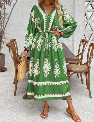 Rochie medie SHEIN, verde