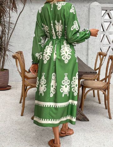 Rochie medie SHEIN, verde