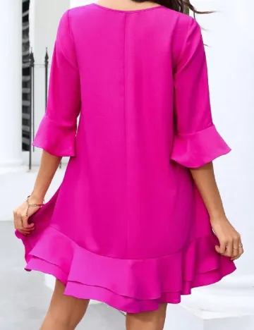 Rochie scurta SHEIN, magenta