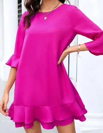 Rochie scurta SHEIN, magenta