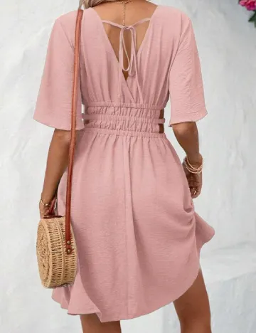 Rochie scurta SHEIN, roz