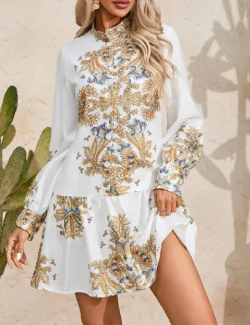 Rochie scurta SHEIN, alb