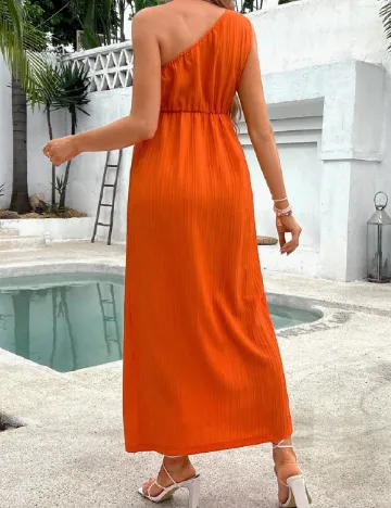 Rochie lunga SHEIN Maternity, portocaliu Portocaliu