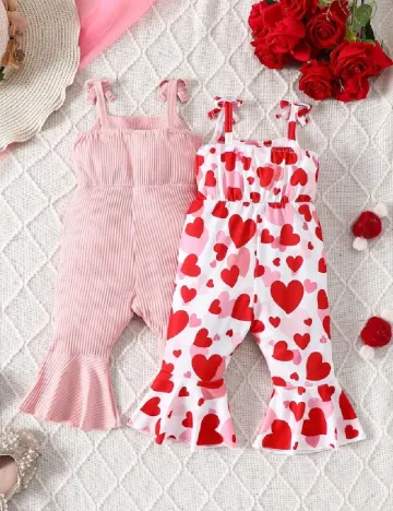 Set salopete Shein Kids, roz