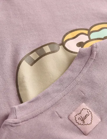 Tricou Pusheen, violet