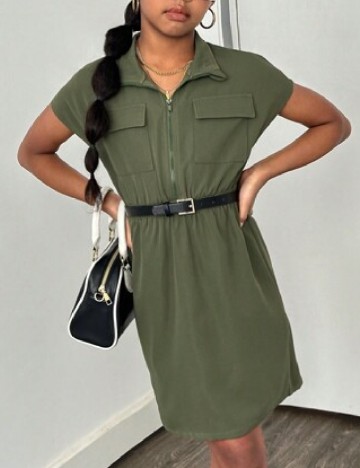 Rochie Shein Kids, verde