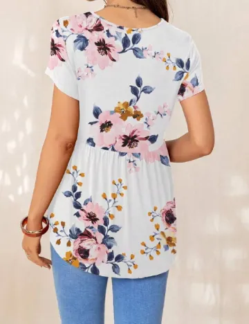 Bluza SHEIN Maternity, alb