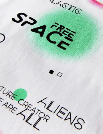 Tricou Reserved, alb