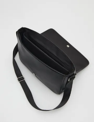 Geanta Reserved, negru Negru