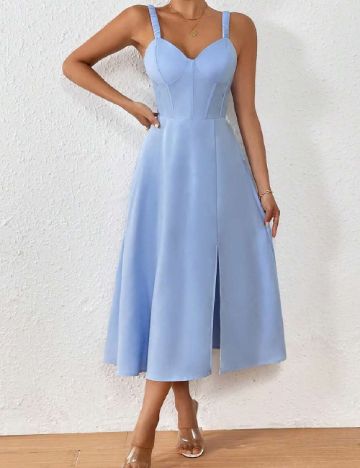 Rochie medie SHEIN, albastru