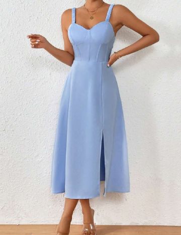 Rochie medie SHEIN, albastru