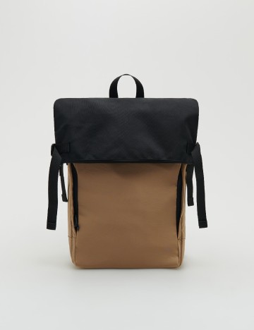 Rucsac Reserved, bej/negru