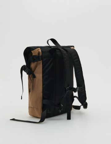 Rucsac Reserved, bej/negru