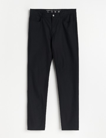 Pantaloni Reserved, negru