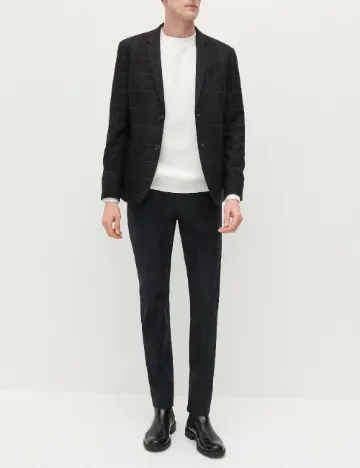 Pantaloni Reserved, negru