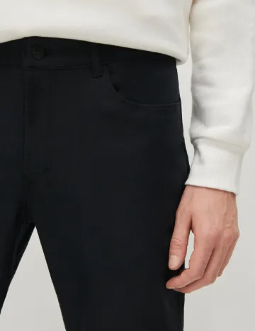 Pantaloni Reserved, negru