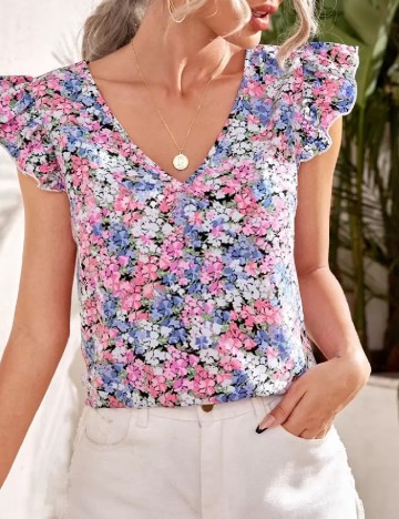 Bluza SHEIN, floral print