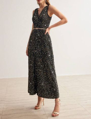 Rochie lunga MOTF, negru