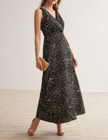 Rochie lunga MOTF, negru