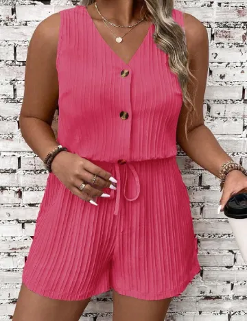 Salopeta SHEIN CURVE, roz Roz