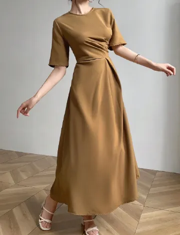 Rochie medie SHEIN, maro