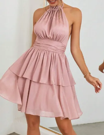 Rochie scurta SHEIN, roz