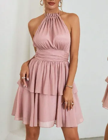 Rochie scurta SHEIN, roz