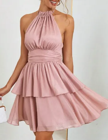 Rochie scurta SHEIN, roz