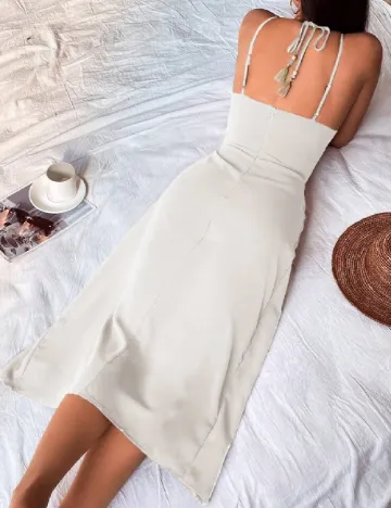 Rochie medie SHEIN, alb