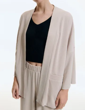 Blazer Reserved, crem Crem