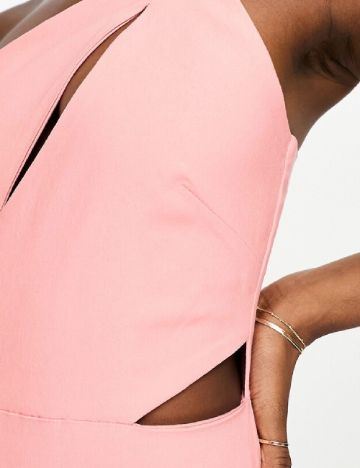 Rochie medie Vesper, roz