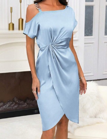 Rochie scurta SHEIN, albastru