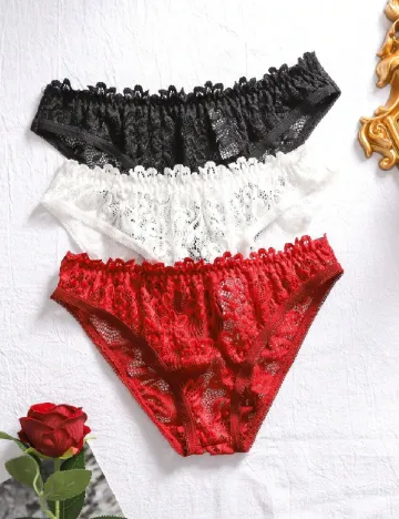Set chiloti 3 bucati SHEIN, mix culori Mix culori