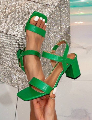 Sandale SHEIN, verde