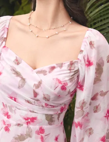 Rochie lunga SHEIN, roz