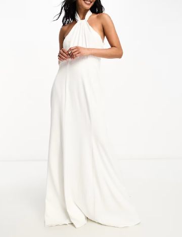 Rochie lunga Little Mistress, alb