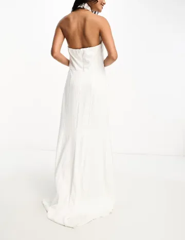 Rochie lunga Little Mistress, alb