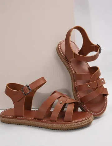 Sandale SHEIN, maro
