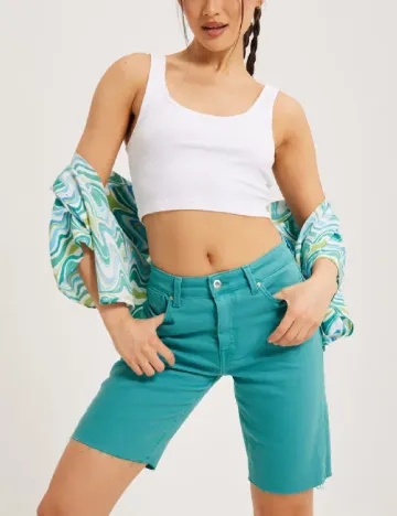 Pantaloni scurti Only, turcoaz