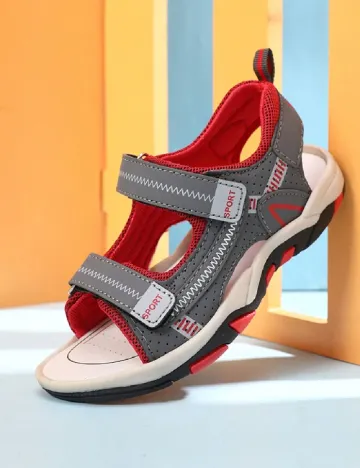 Sandale Shein Kids, gri