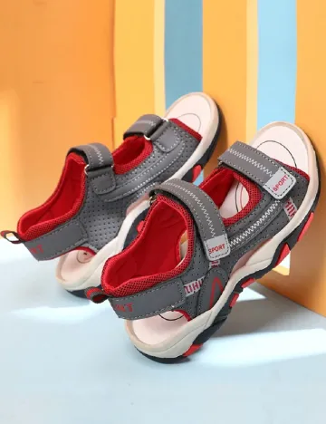 Sandale Shein Kids, gri