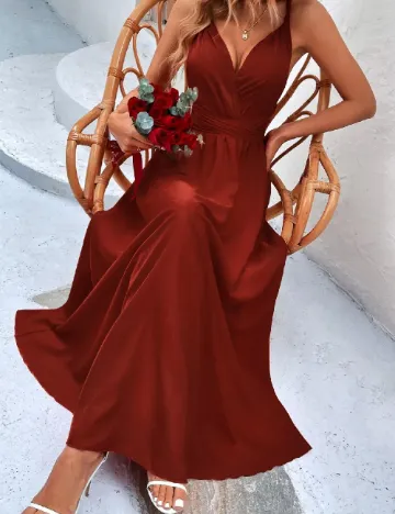 Rochie lunga SHEIN, rosu