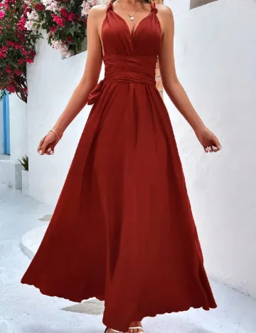 Rochie lunga SHEIN, rosu