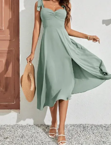Rochie medie SHEIN, verde Verde