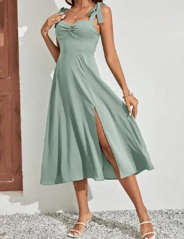Rochie medie SHEIN, verde Verde