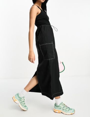 Rochie medie ASOS, negru