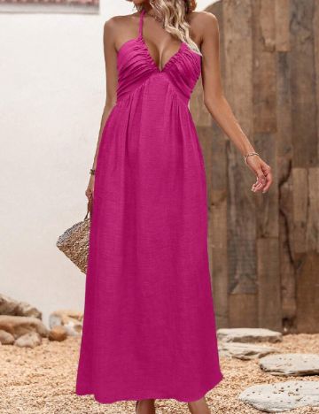 Rochie lunga SHEIN, roz
